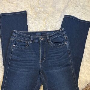 J. Jill Dark Blue Boot Cut Leg Jeans